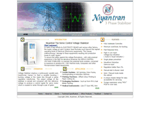 Tablet Screenshot of niyantran.com